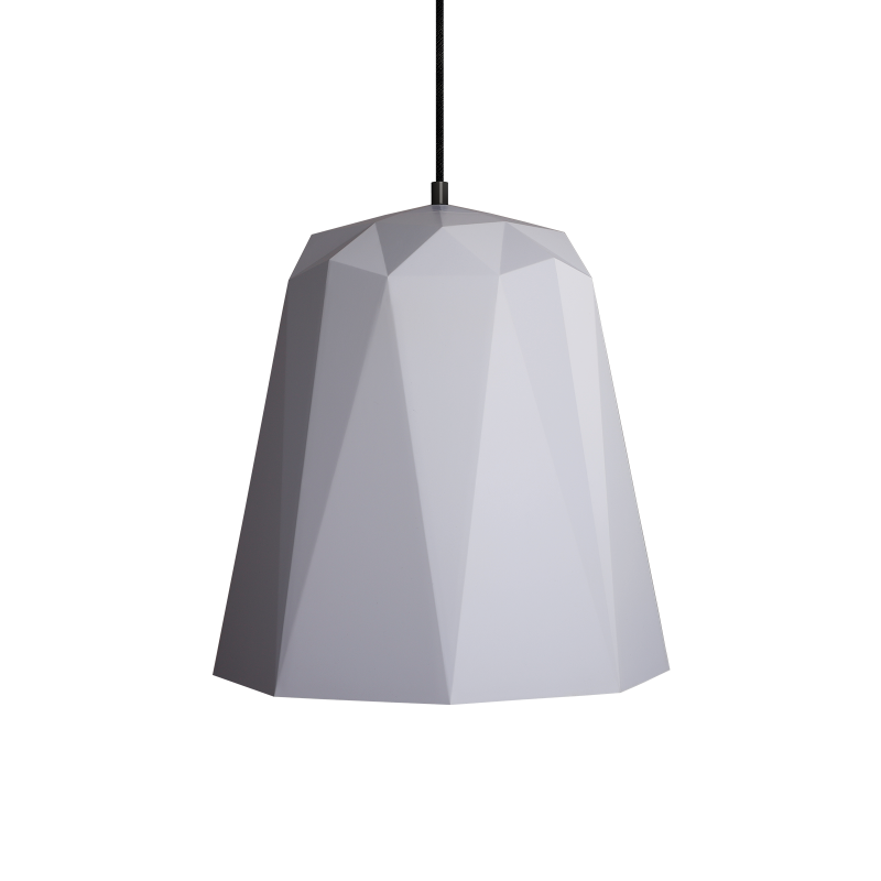 Mumoon taklampa Geometry C 35/36 cm mattvit