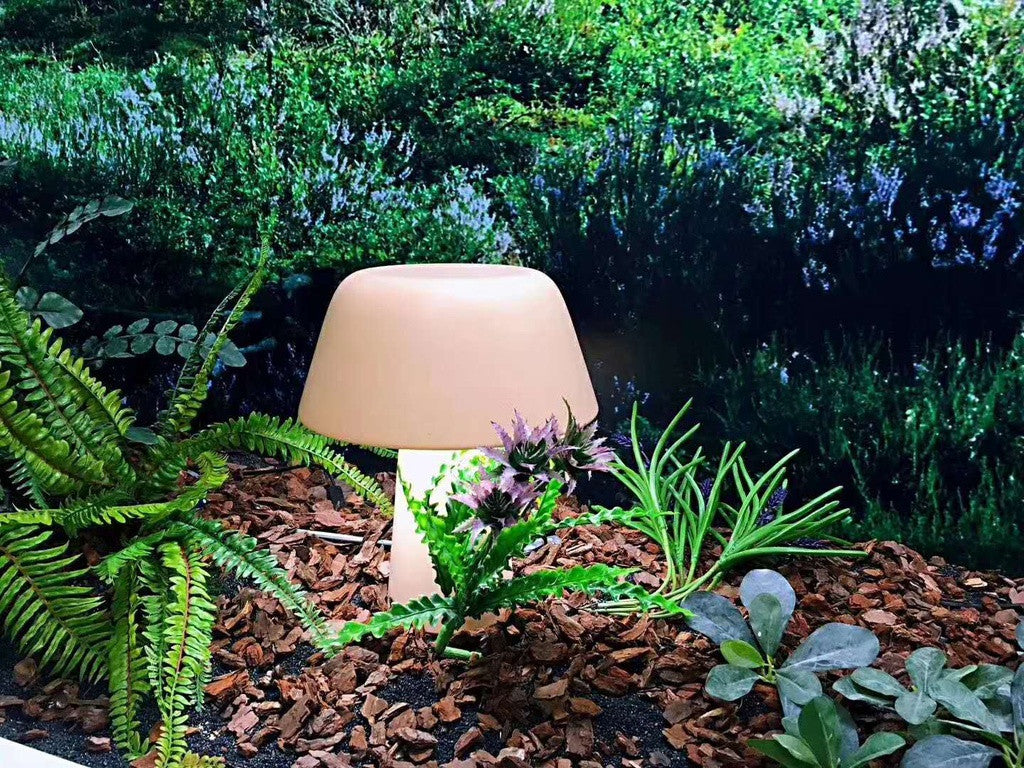 Mumoon pöytävalaisin Halo M mattavalkoinen