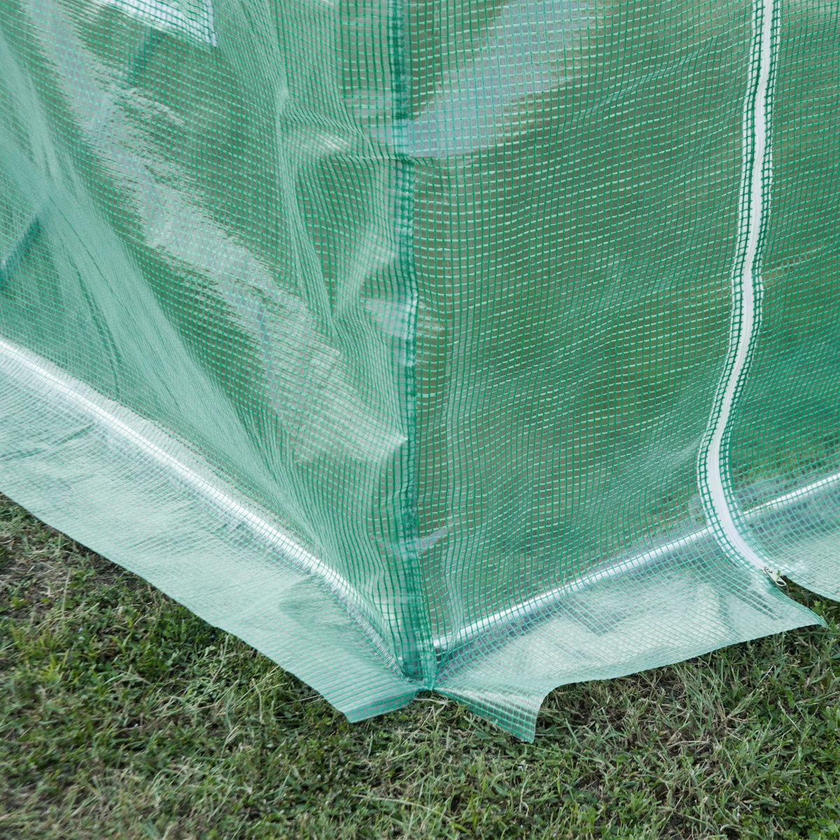 Tunnelväxthus Plastöverdrag 3x2x2m, grönt