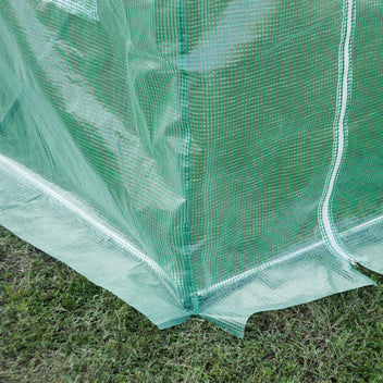 Tunnelväxthus Plastöverdrag 3x2x2m, grönt