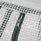 Pieni Kasvihuone Verkkokankaalla 120x60x60cm Valkoinen