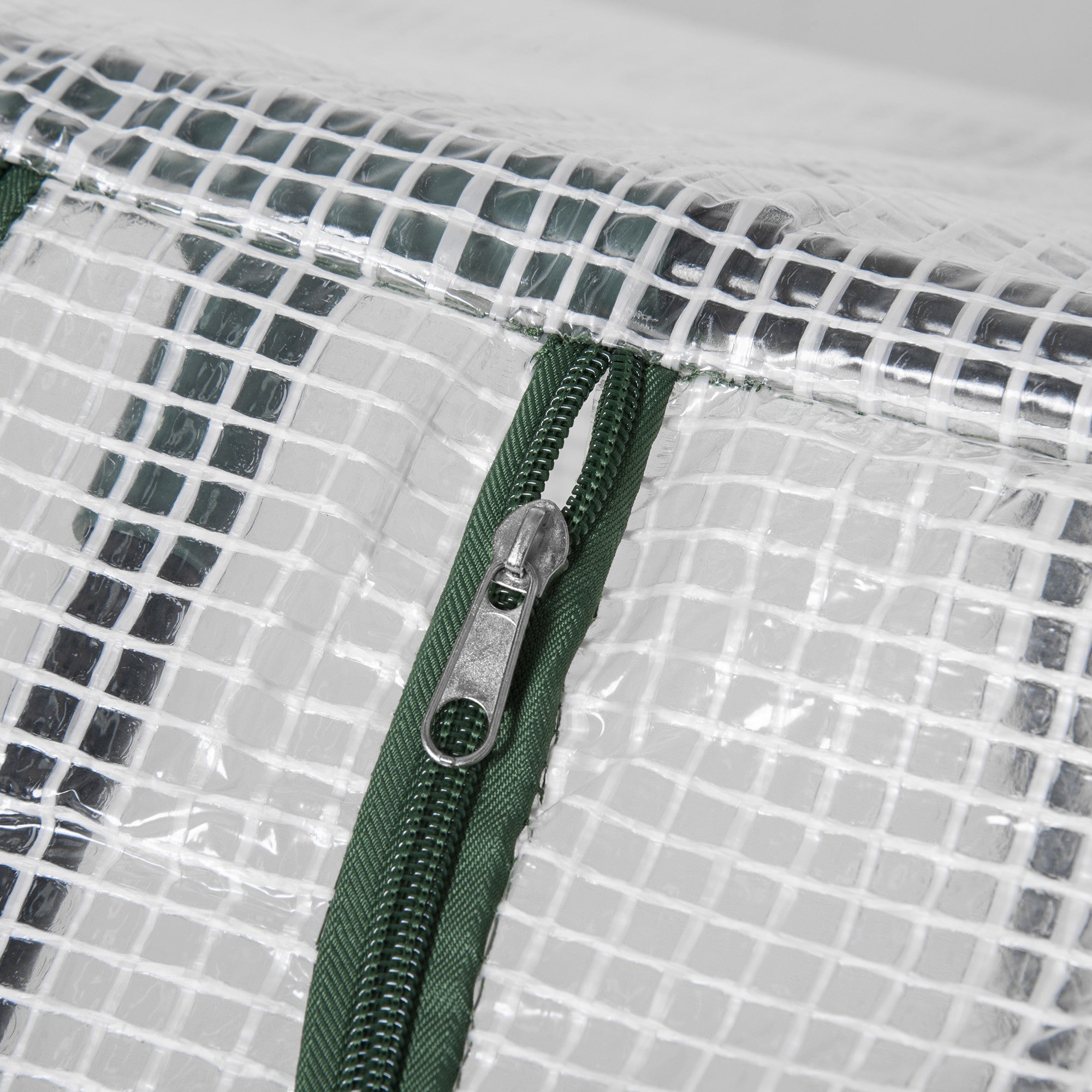 Pieni Kasvihuone Verkkokankaalla 120x60x60cm Valkoinen