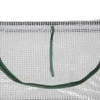 Pieni Kasvihuone Verkkokankaalla 120x60x60cm Valkoinen