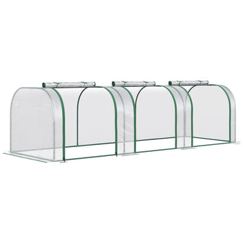 Tunnelväxthus 295 x 100 x 80 cm, transparent