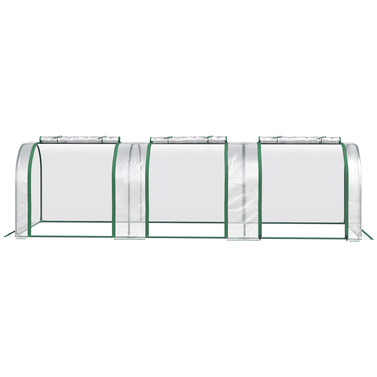 Tunnelväxthus 295 x 100 x 80 cm, transparent