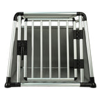 Alumiininen PREMIUM Koiran Kuljetushäkki 84 x 76 x 64 cm, Pyöristetyt Putket