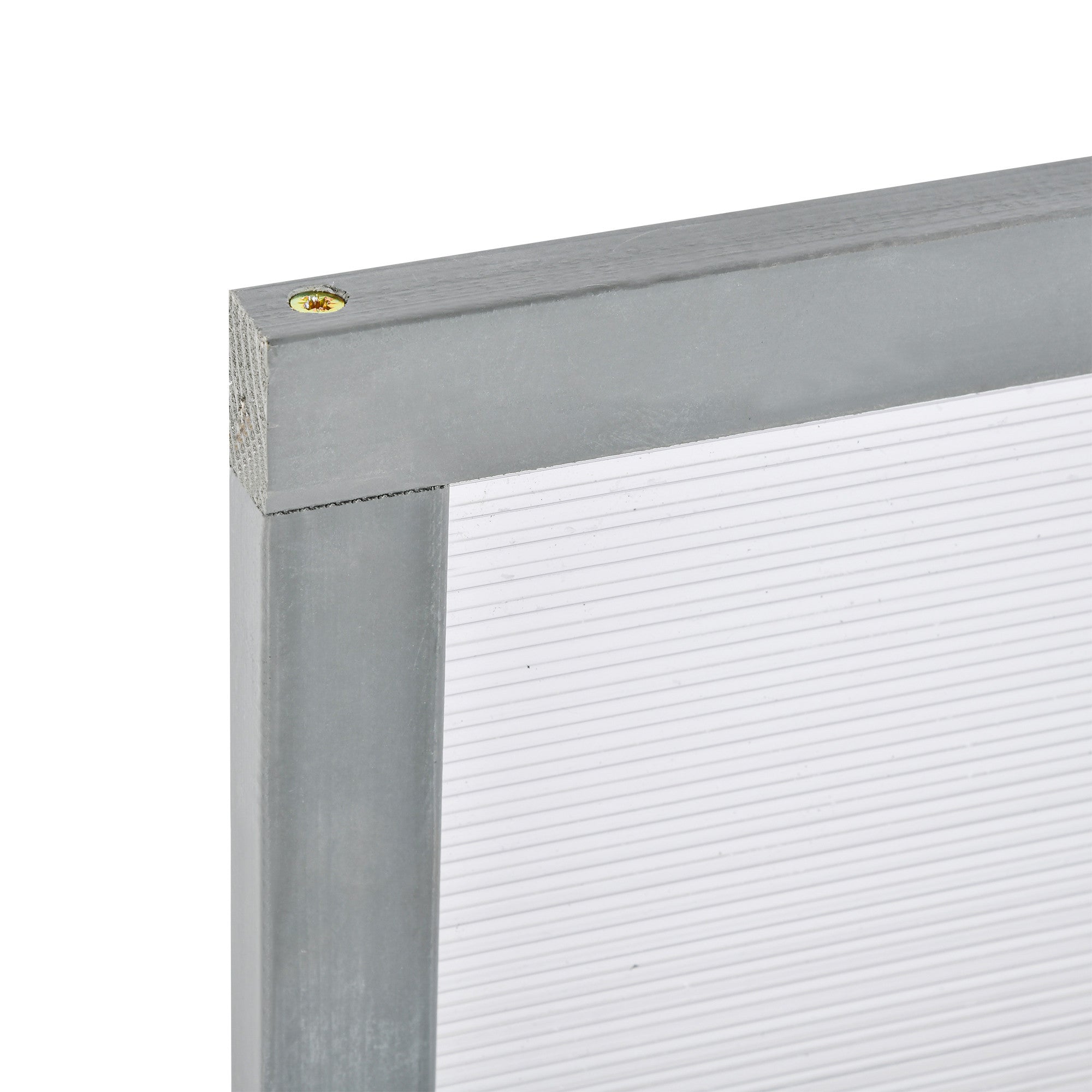 Pieni Kasvihuone / Istutuslaatikko Kuusipuusta 90 x 46 x 40 cm Harmaa