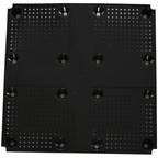 Korotettu Istutuslaatikko Polyrottinki 40 x 40 x 44 cm Tummanruskea