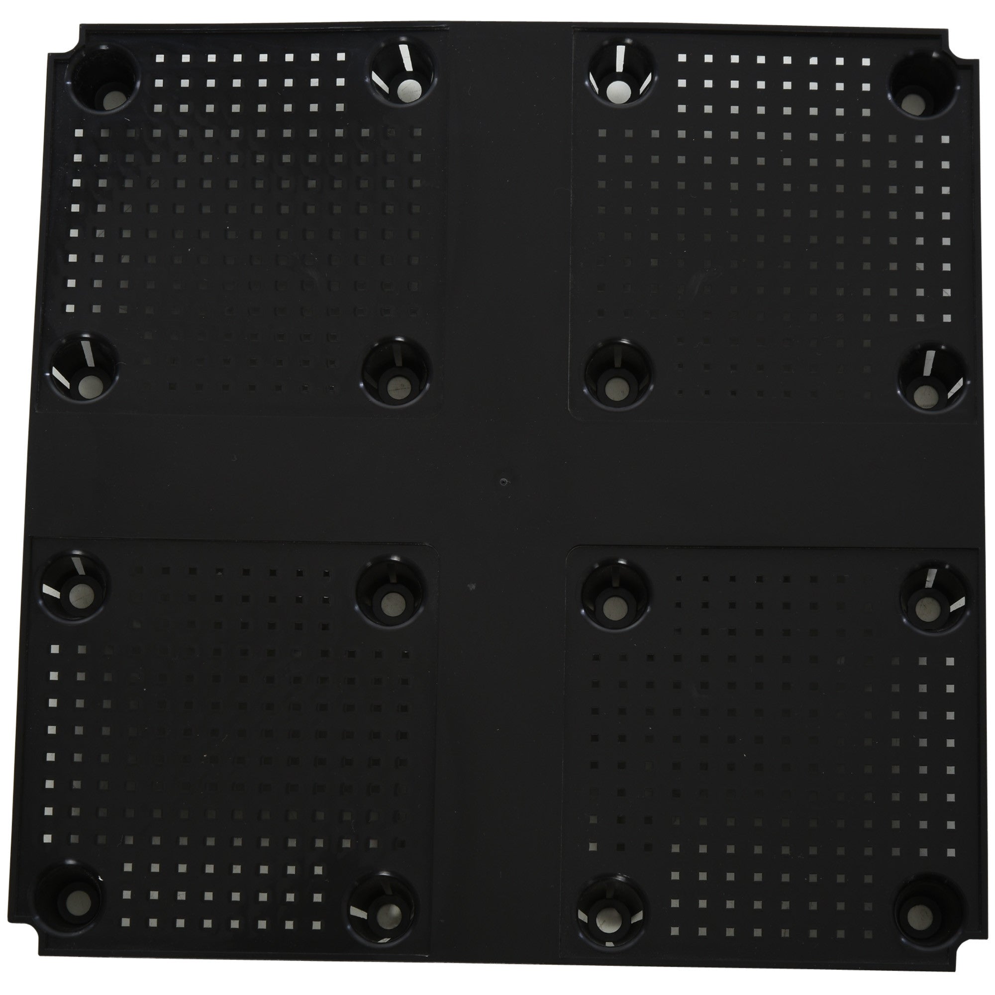 Korotettu Istutuslaatikko Polyrottinki 40 x 40 x 44 cm Tummanruskea