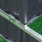 Istutuslaatikko 3-Kerrosta 118 x 118 x 62 cm Kuusipuusta Harmaa