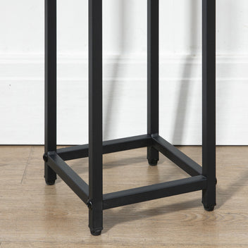 Blomkrukor, 3 st Stål Svart/Brun