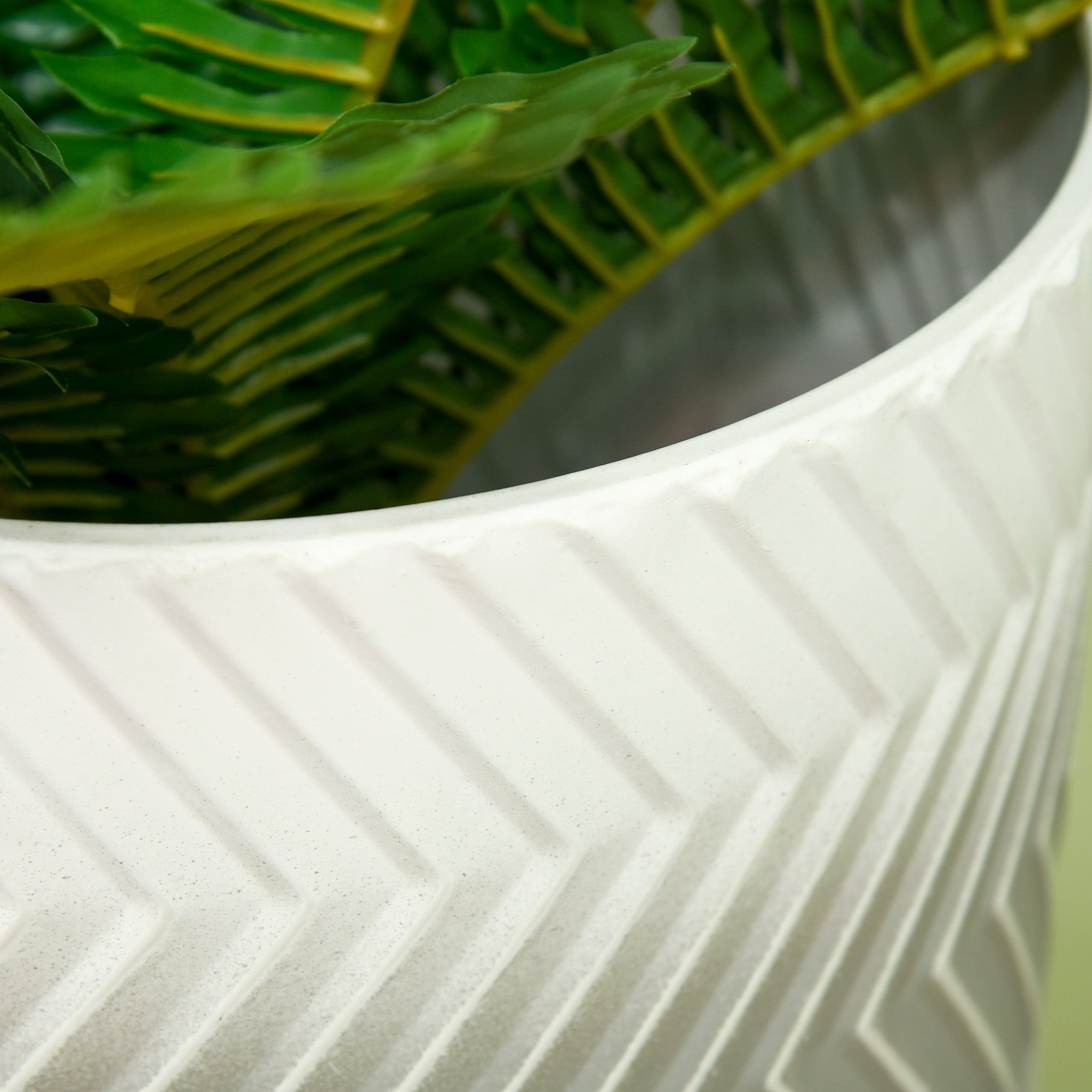 Istutuslaatikot / Kukkatelineet, 2-osainen Setti 30 x 30 x 67 cm Teräs