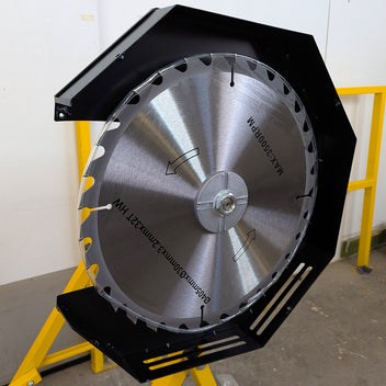 Klapisirkkeli 400 mm – 2200 W, 230 V, skärkapacitet 1000 x 140 mm