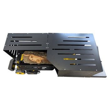 Halkomakone 5 t – 2200 W, 52 cm halkopituus, siirtopyörät