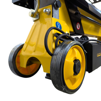 Halkomakone 5 t – 2200 W, 52 cm halkopituus, siirtopyörät