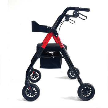 VARMA Rollator Comfort+, Förvaringsväska, Röd