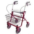 OUTLET! VARMA Rollaattori Korilla, Sisä- Ja Ulkokäyttöön, Punainen