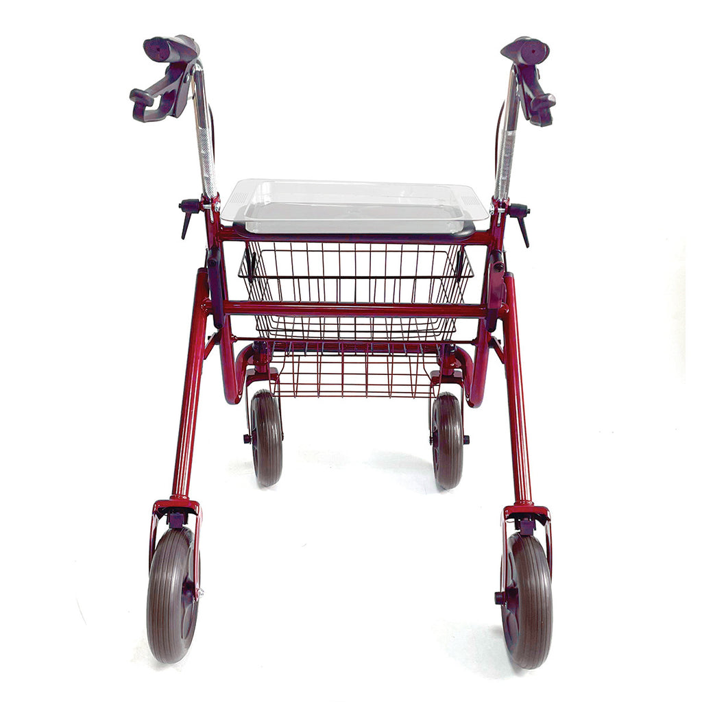 OUTLET! VARMA Rollaattori Korilla, Sisä- Ja Ulkokäyttöön, Punainen