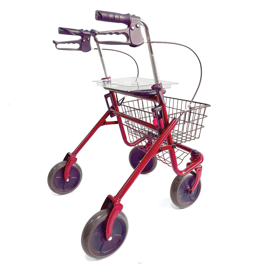 OUTLET! VARMA Rollaattori Korilla, Sisä- Ja Ulkokäyttöön, Punainen