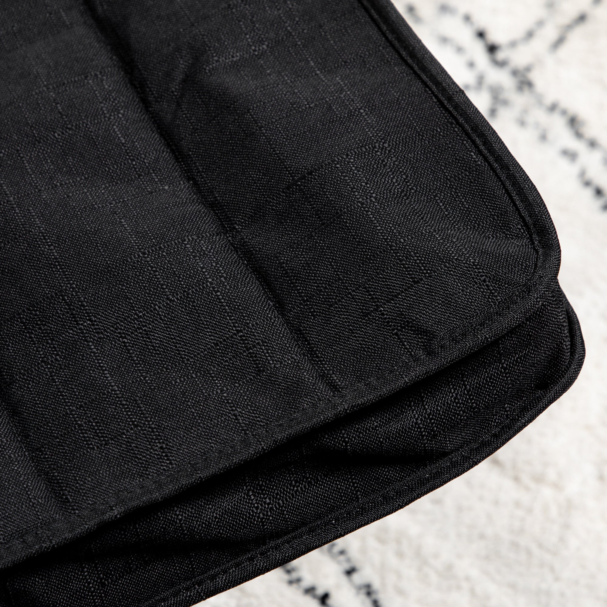 Lepotuoli Säädettävällä Jalkatuella, 66.5 x 94 x 100 cm, Musta