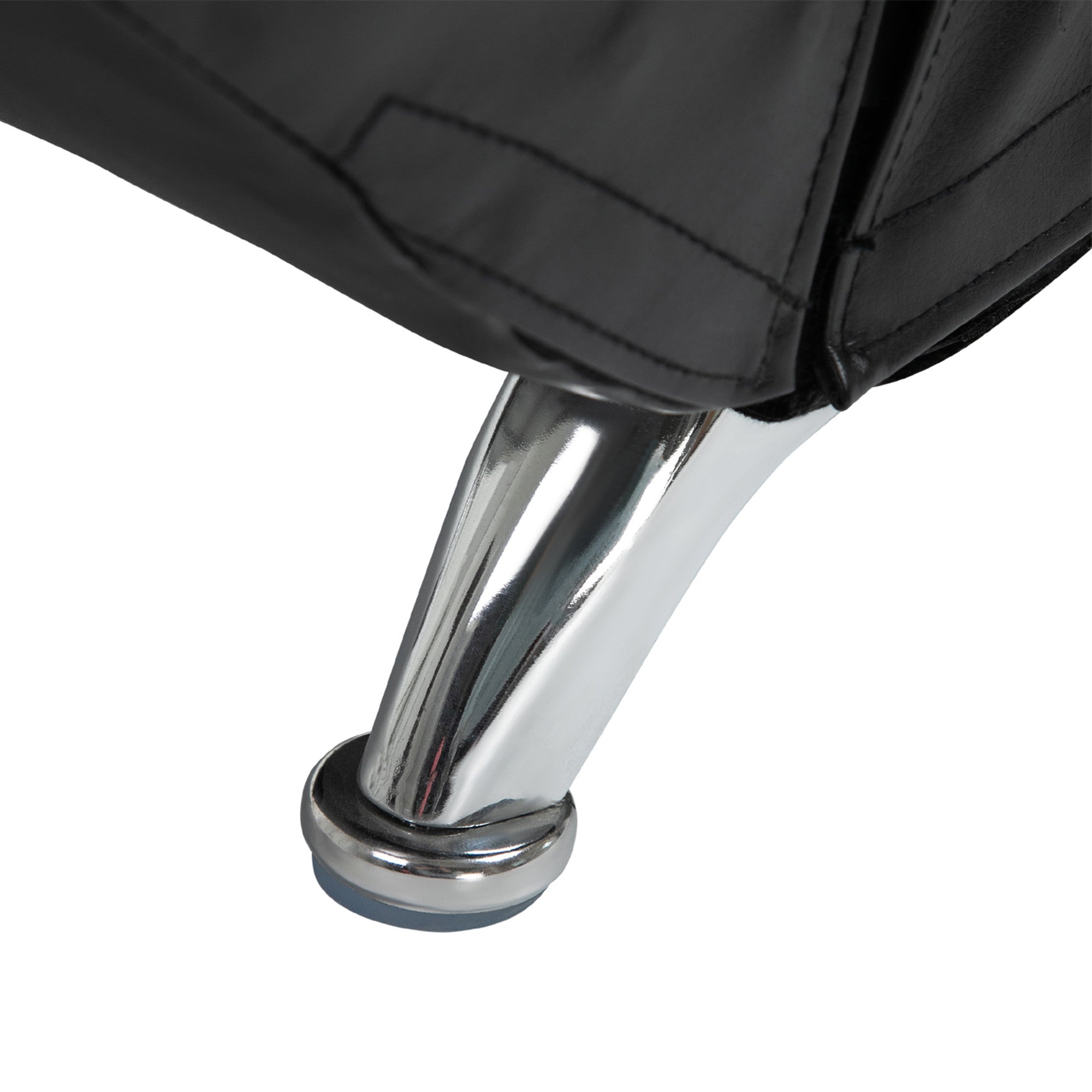 Nojatuoli Hierontatoiminnolla 58 x 163 x 87 cm Musta