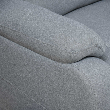 Mekanisk stol 87 x 96 x 98 cm Ljusgrå