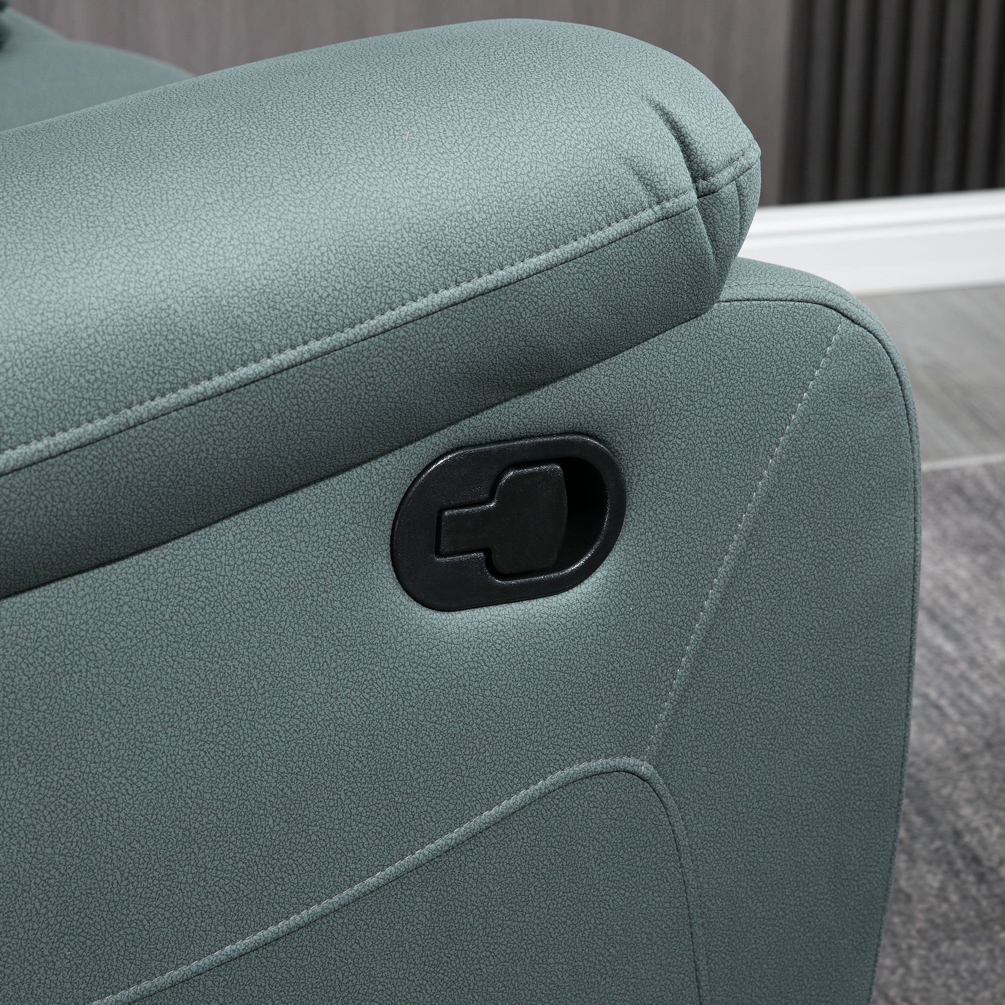 Keinuva Mekanismituoli Kääntöalustalla 93 x 100 x 98 cm Vihreä