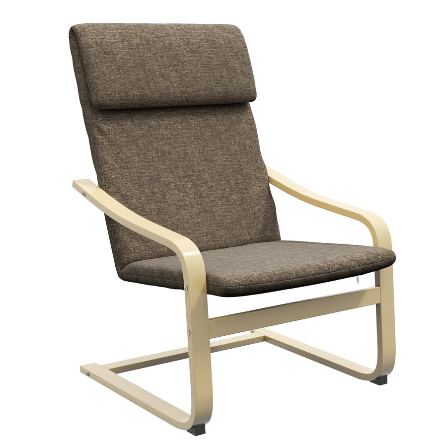 Fåtölj 65 x 69 x 98 cm Brun