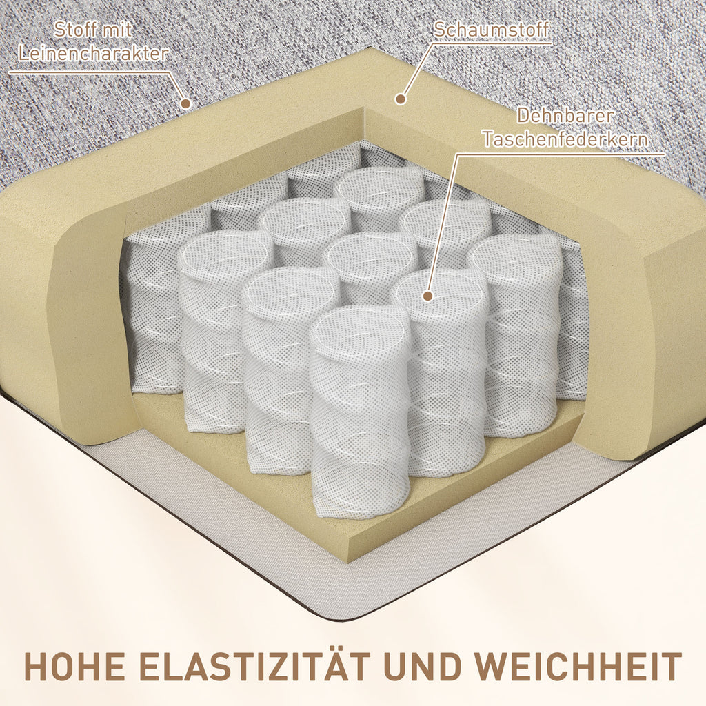 Mekanismituoli 89 x 101 x 105 cm Harmaa