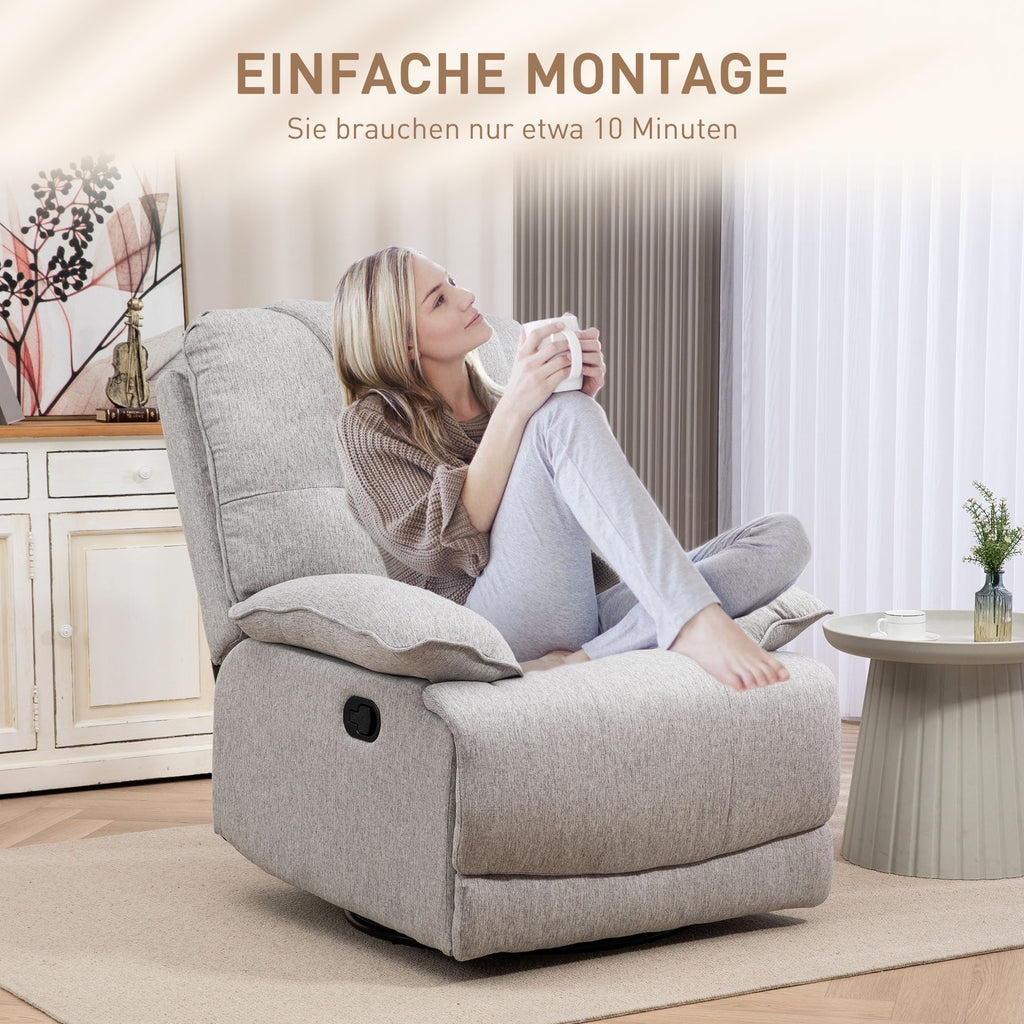 Mekanismituoli 89 x 101 x 105 cm Harmaa