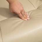 Mekanismituoli Kääntöalustalla 78 x 87 x 100 cm Beige