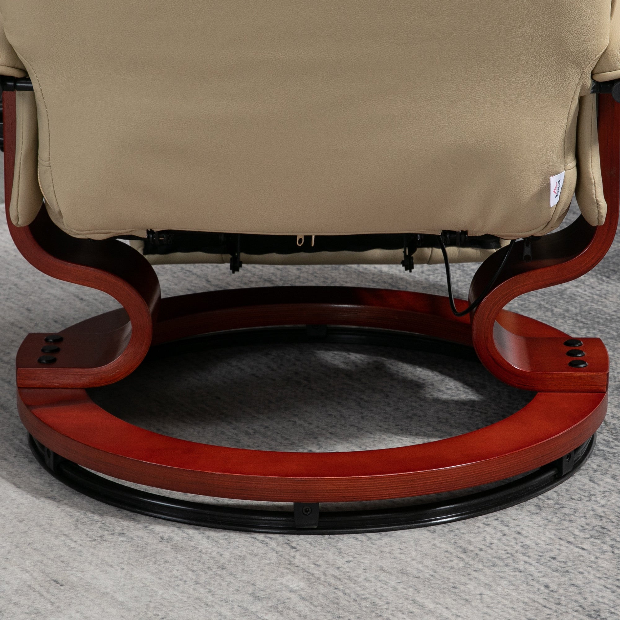 Mekanismituoli Kääntöalustalla 78 x 87 x 100 cm Beige