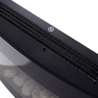 Sähkötakka 900/1800W LED 65 x 11,4 x 52 cm Musta