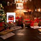 Sähkötakka 950/1850W 45 x 28 x 54 cm Valkoinen