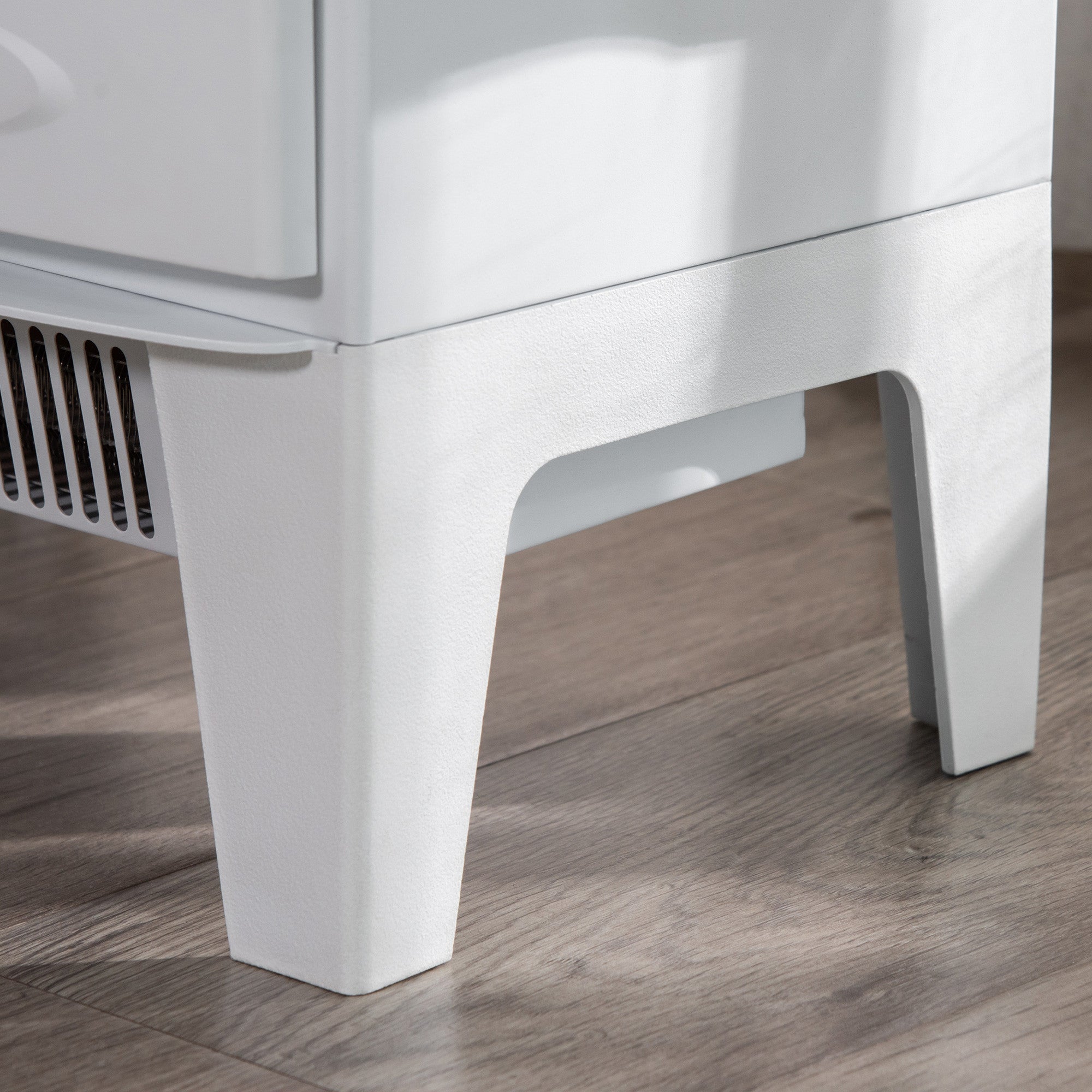 LED Sähkötakka 900/1800W 39 x 26 x 54.8 cm Valkoinen