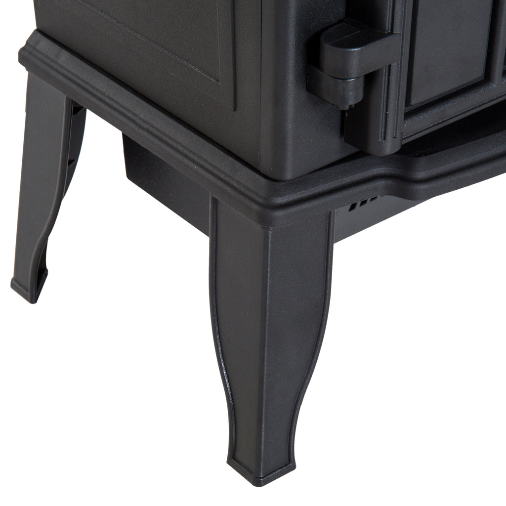 Sähkötakka 1000/2000W 39 x 23 x 56.5 cm Musta