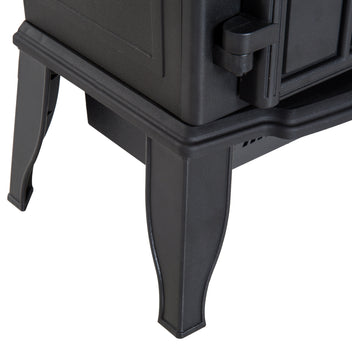 Elvärmare 1000/2000 W 39 x 23 x 56,5 cm Svart