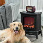 LED Sähkötakka 1000W/2000W 36.5 x 24 x 45.5 cm Musta