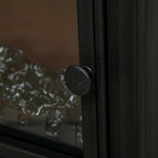 LED Sähkötakka 1000W/2000W 36.5 x 24 x 45.5 cm Musta