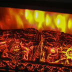 LED Sähkötakka 1800W 36 x 21 x 47 cm Musta