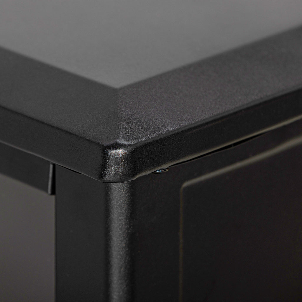 LED Sähkötakka 1800W 36 x 21 x 47 cm Musta