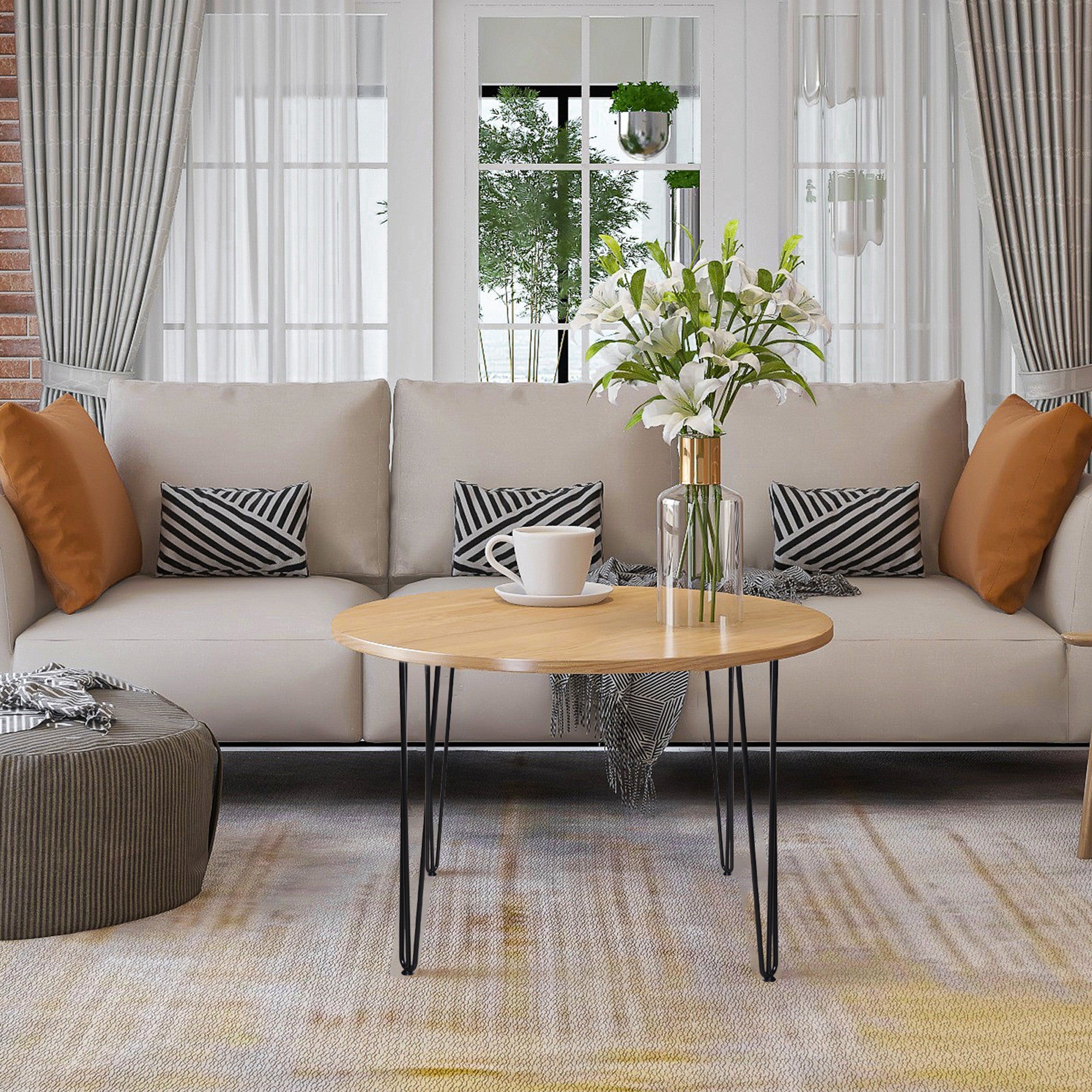 Teräksiset Pöydänjalat 4kpl, 12 x 12 x 71cm, Musta