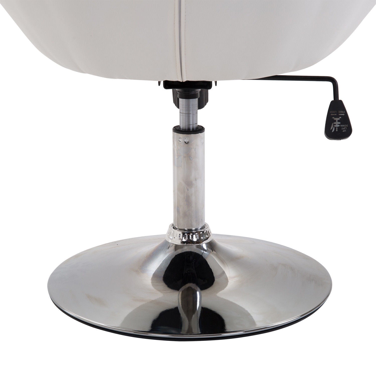 Toimistotuoli, Korkeudensäätö, Valkoinen