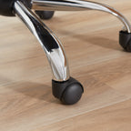 Toimistotuoli, Korkeussäädettävä, 63 x 65 x 109-119 cm, Musta