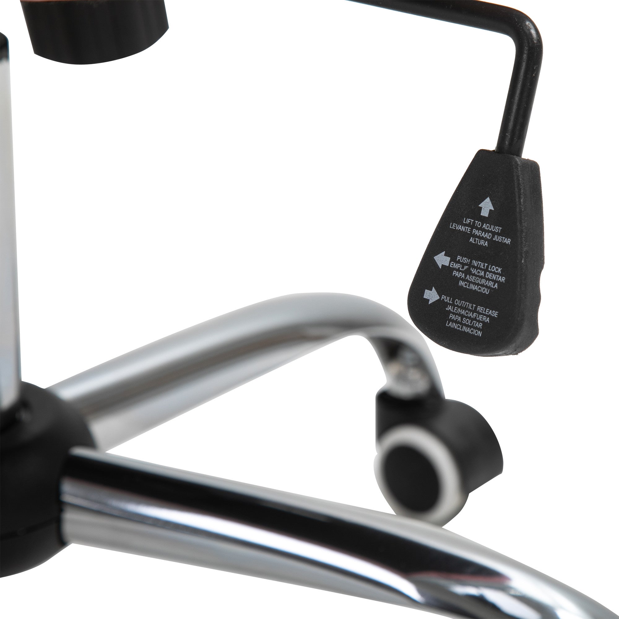 Toimistotuoli, Korkeussäädettävä, 59.5 x 60.5 x 93-103 cm, Vaaleanpunainen