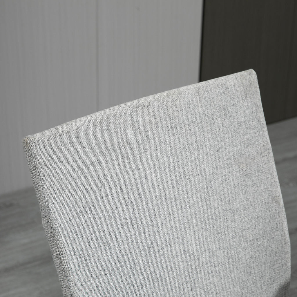 Toimistotuoli, Korkeudensäätö, 61W x 61D x 89-99H cm, Vaaleanharmaa