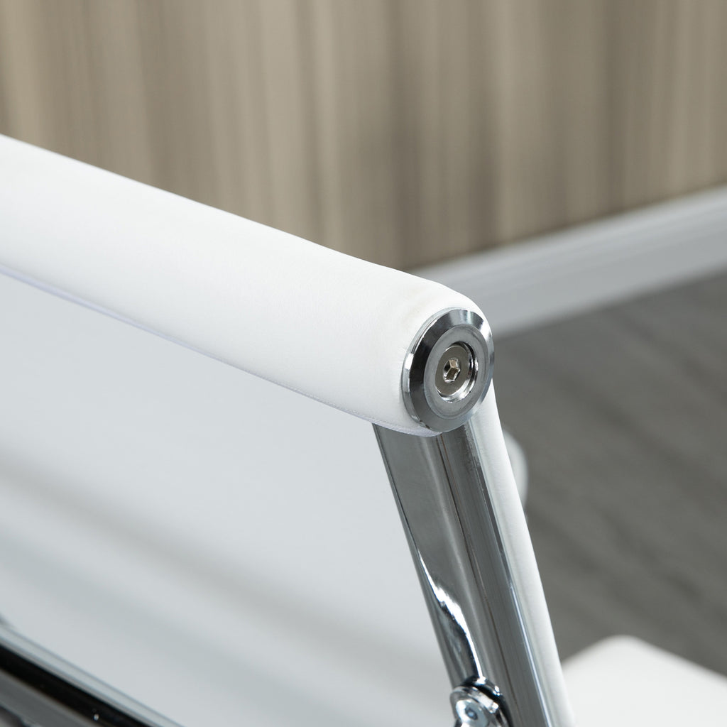 Toimistotuoli, Korkeudensäätö, 54 x 62 x 104-114 cm, Valkoinen