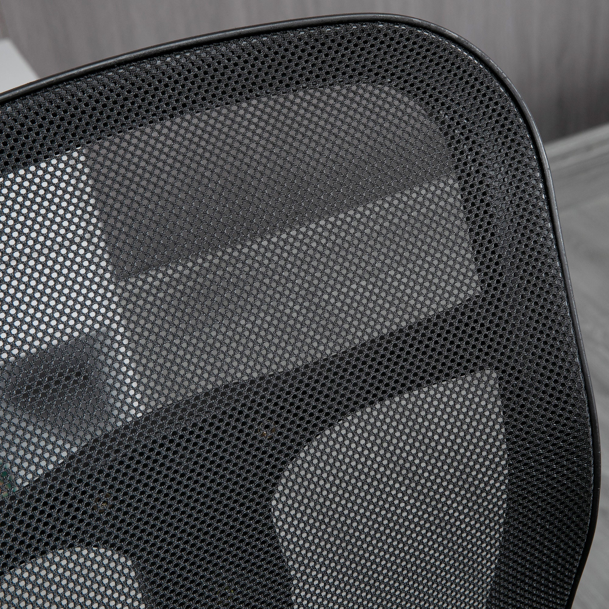 Toimistotuoli, Korkeudensäätö, 59 x 59 x 115 cm, Musta