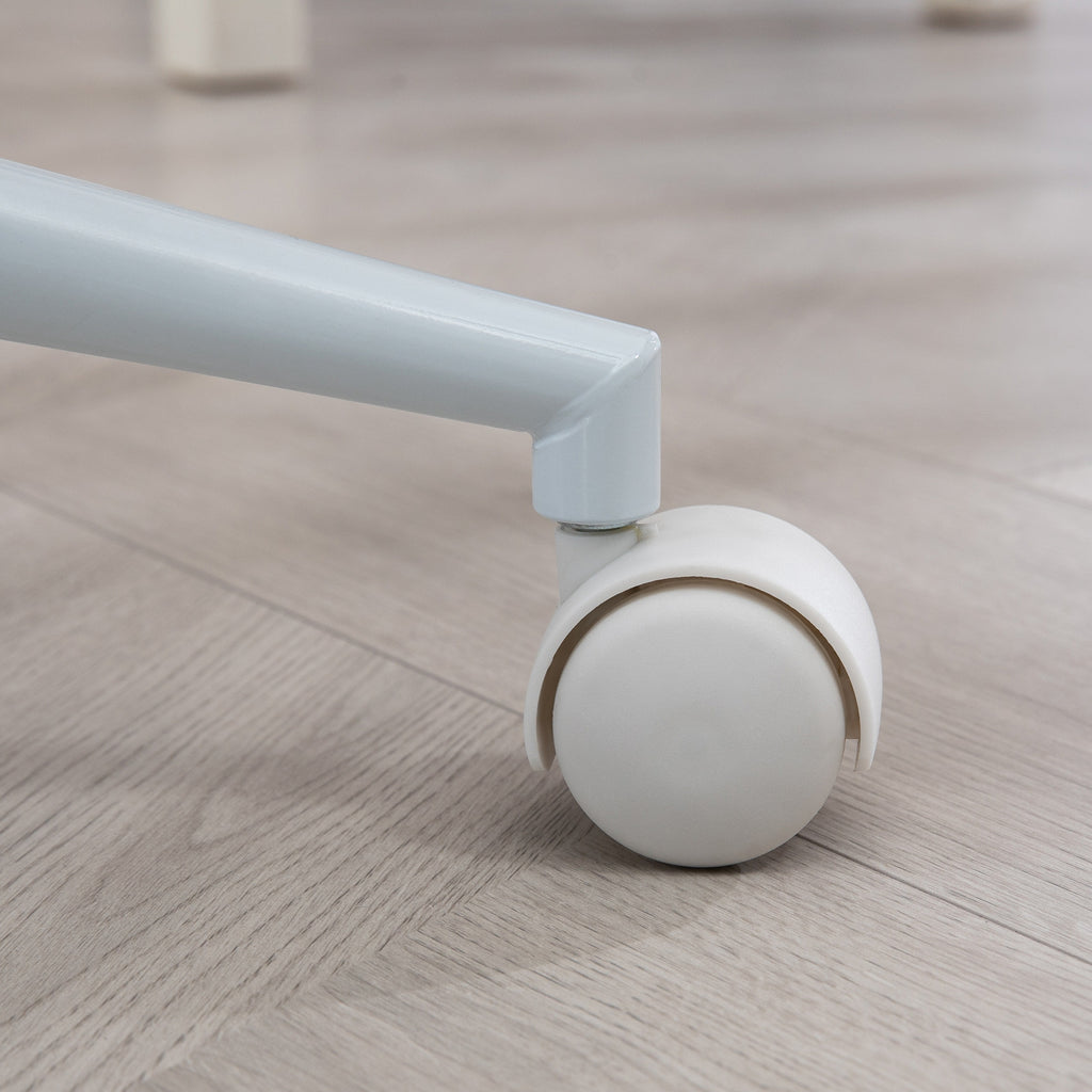 Toimistotuoli Lapsille, 50 x 56 x 90 cm, Teddykangas, Valkoinen