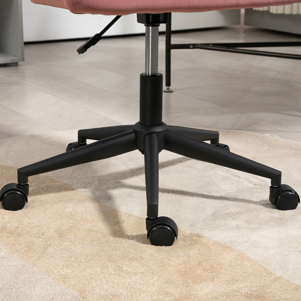 Toimistotuoli, Korkeudensäätö, 58 cm x 58.5 cm x 86 cm, Punainen